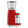 Кофемолка Smeg Macinacaffè 50's Style Rosso CGF11RDEU. фото 3