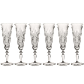 6 бокалов для шампанского Nachtmann Palais Champagne Taper Set 92953