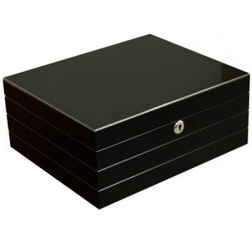 Хьюмидор для сигар Prestige Import Group Onyx High Gloss Black Humidor