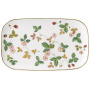 Блюдо прямоугольное Wedgwood Wild Strawberry Sandwich Tray 40001789. фото 1