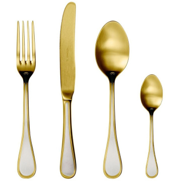 Набор столовых приборов Herdmar Zorba Classy Mate Gold PVD Cutlery Set 0610000-mgl