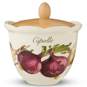 Емкость для лука Nuova Cer Mercato della Terra Barattolo Cipolle 7384-MDT