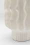 Ваза KARE Vase Viento Weiß 56718. фото 3