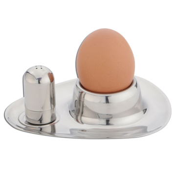 Подставка для яйца с солонкой Weis Eierbecher Set mit Streuer 15112