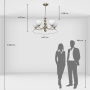 Люстра подвесная MW-Light Felice Hanging Chandelier 347019705. фото 4