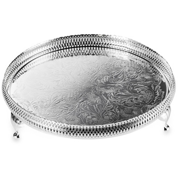 Поднос круглый Queen Anne Round Gallery Tray (арт. 0/6393)