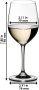 8 бокалов для белого вина RIEDEL Vinum Viognier/Chardonnay Pay 6 Get 8 Set 7416/05. фото 3
