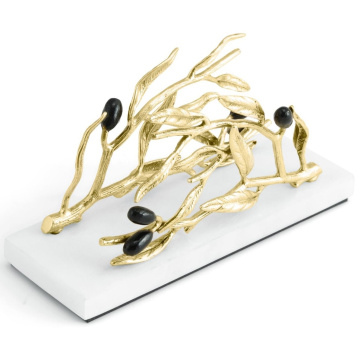 Салфетница Michael Aram Olive Branch Vertical Napkin Holder 112498