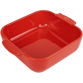 Форма для запекания Peugeot Appolia Plat four céramique carré rouge 60176