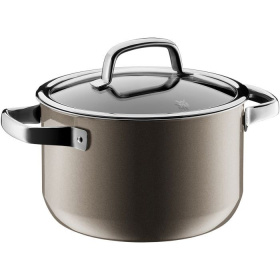 Кастрюля с крышкой WMF Fusiontec Mineral Soup Pot Dark Brass 3201111667