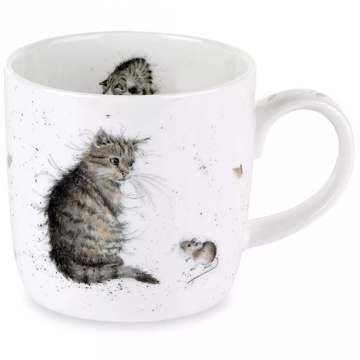 Кружка Royal Worcester Wrendale Designs Cat and Mouse Mug (арт. MMLU5629-XT-1)