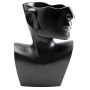 Ваза KARE Vase Rostro Side Schwarz 55218. фото 1