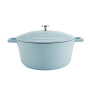 Кастрюля KitchenCraft MasterClass Sky Blue Cast Aluminium Casserole Dish MCMCRD28SKY. фото 2