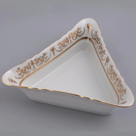 Салатник треугольный Leander Sonata Zlatý Ornament 07111432-1373