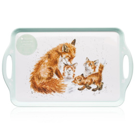 Поднос прямоугольный Pimpernel Wrendale Designs Large Fox Melamine Tray (арт. X0019519072)