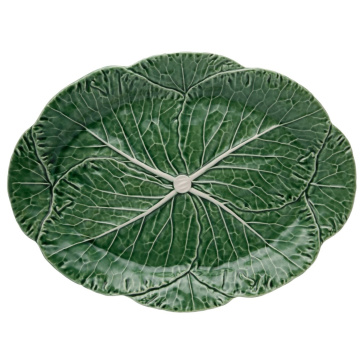 Блюдо Bordallo Pinheiro Cabbage Large Oval Platter 65000748