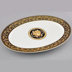 Блюдо овальное Leander Sabina Versace 02111523-172B