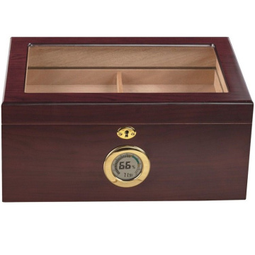 Хьюмидор для сигар Prestige Import Group Berkeley Digital Glass Top Humidor