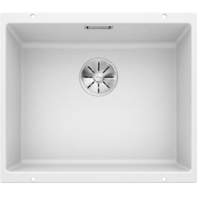 Кухонная мойка Blanco Subline 500-U Silgranit InFino White 523436