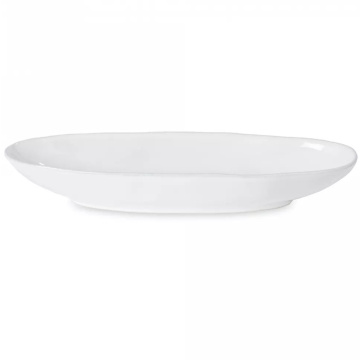Блюдо овальное Costa Nova Livia Oval Platter LNA331-WHI
