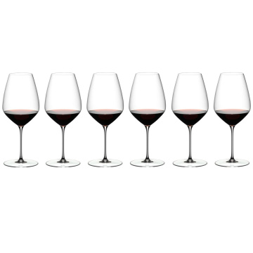 6 бокалов для красного вина RIEDEL Veloce Party Set Syrah 720 мл