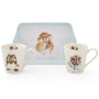 Набор кружек Pimpernel Wrendale Designs Hamster Mug & Tray Set X0011659139. фото 1