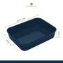Форма для запекания KitchenCraft MasterClass Vitreous Enamel Roasting Pan MCVITHB2. фото 7