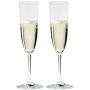 2 бокала для шампанского RIEDEL Vinum Champagne Flute Set 6416/08. фото 1