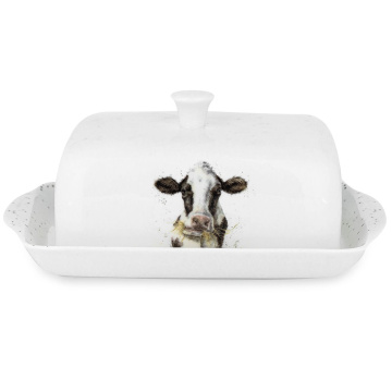 Маслёнка Royal Worcester Wrendale Designs Covered Butter Dish (арт. WN4382-XW)