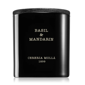 Ароматическая свеча Cerería Mollá 1899 Boutique Basil & Mandarin XL Scented Candle 6638