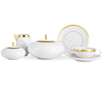 Чайный сервиз Vista Alegre Domo Gold Tea Set 21100870-Tea set-6/21