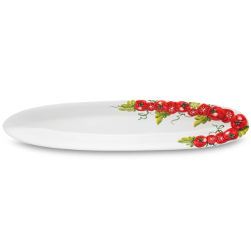 Блюдо овальное Edelweiss Tomato Oval Large Platter (арт. EDW-1052)