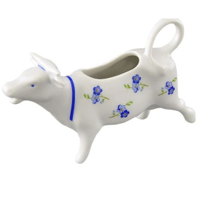 Сливочник Leander Mary-Anne Modré Květiny 21110813-0887