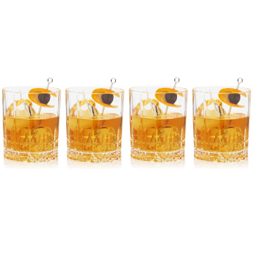 4 стакана для коктейлей Spiegelau Perfect Serve Collection Double Old Fashioned 370 мл (арт. 4500176)