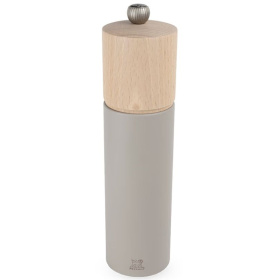 Мельница для соли Peugeot Boreal Manual Beech Wood Salt Mill Pebble Grey 44312
