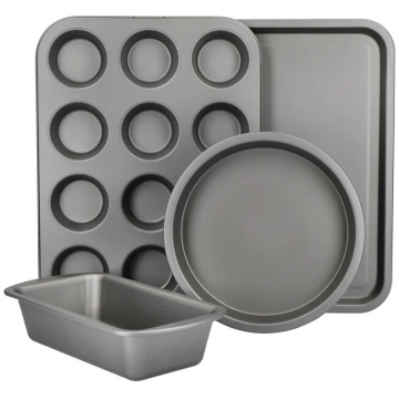 Набор форм для выпекания KitchenCraft Non-Stick Carbon Steel Bakeware Set (арт. KCBAKESET4PC)