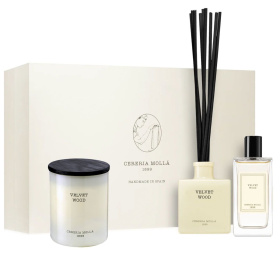 Подарочный арома-набор Cerería Mollá 1899 Velvet Wood Gift Set SET3C-VW