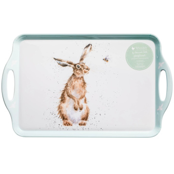 Поднос прямоугольный Pimpernel Wrendale Designs Hare & Bee Serving Tray (арт. X0019519141)