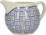 Сахарница и молочник KitchenCraft London Pottery Lattice Sugar & Creamer Set JY18LT46. фото 3