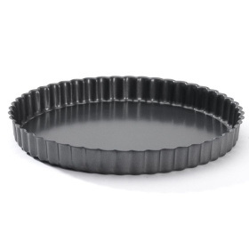 Форма для выпечки De Buyer Fluted Tart Mould Removable Bottom Non-Stick Steel 4706.24