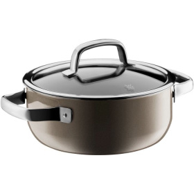 Кастрюля с крышкой WMF Fusiontec Mineral Braising Pan Dark Brass 3201111674