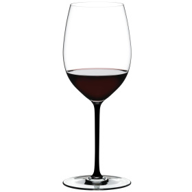 Бокал для красного вина RIEDEL Fatto A Mano Cabernet/Merlot Black Single Pack 4900/0B