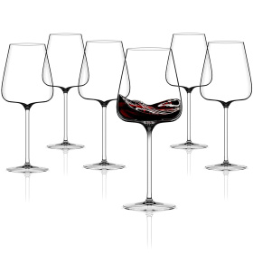 6 бокалов для красного вина Italesse Etoile Noir Set 3361
