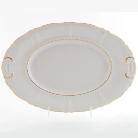 Блюдо овальное Leander Sonata Tenká Zlatá Odbočka 07111512-1139