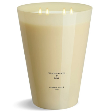 Ароматическая свеча Cerería Mollá 1899 Boutique Black Orchid & Lily XXL Scented Candle 5004
