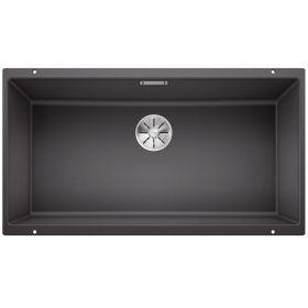 Кухонная мойка Blanco Subline 800-U Silgranit InFino Rock Grey 523142
