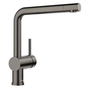 Кухонный смеситель Blanco Linus PVD Satin Dark Steel 527732
