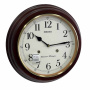 Настенные часы Seiko Quartz Wall Clock QXH202ZN. фото 3