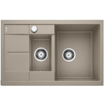 Кухонная мойка Blanco Metra 6S Compact Silgranit серый беж (арт. 517353)