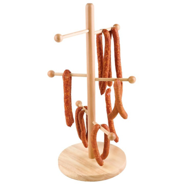 Подставка для колбасок APS Pretzel Sausage Stand Beech Wood 79553